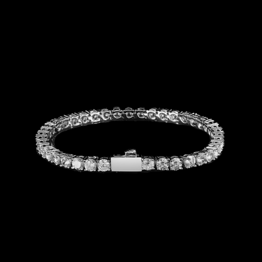 צמיד טניס איטלקי | כסף