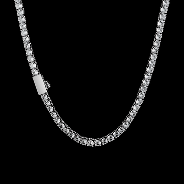 שרשרת טניס איטלקי | כסף